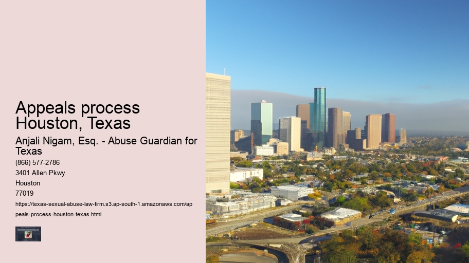 Appeals process Houston, Texas
