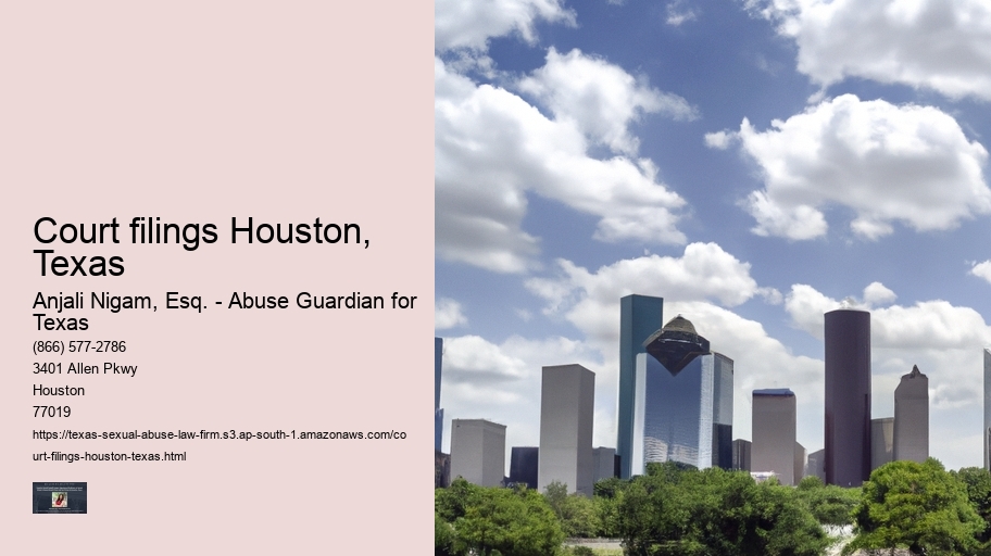 Court filings Houston, Texas